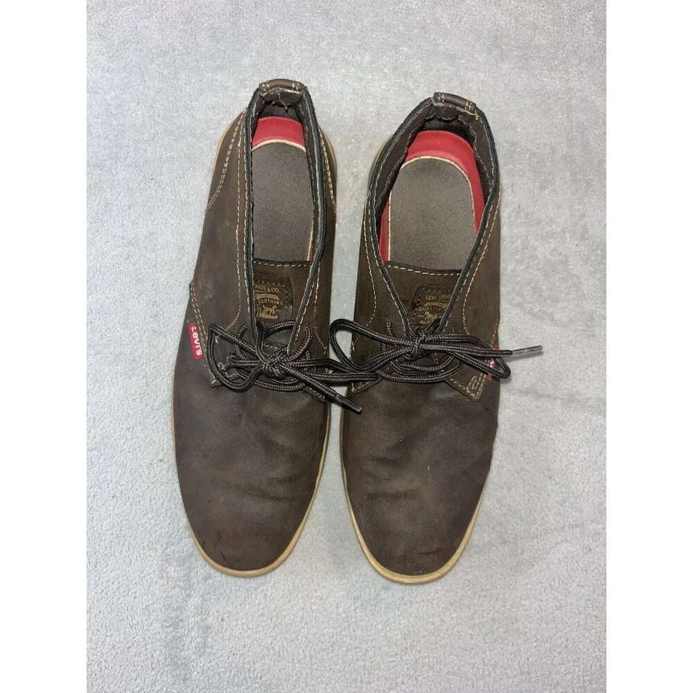 Levi Strauss Men’s 10.5 Shoes Synthetic Uppers 10 1/2 Brown‎ 51881501B